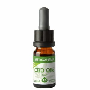 Medihemp CBD Oil Pure 2,5% (10ml) 30ml.