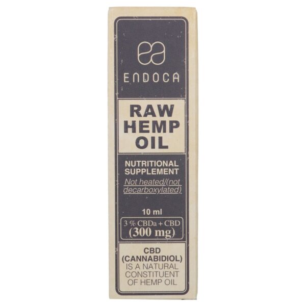 Raw Endoca CBD Oil 3% (10ml) from Endoca.