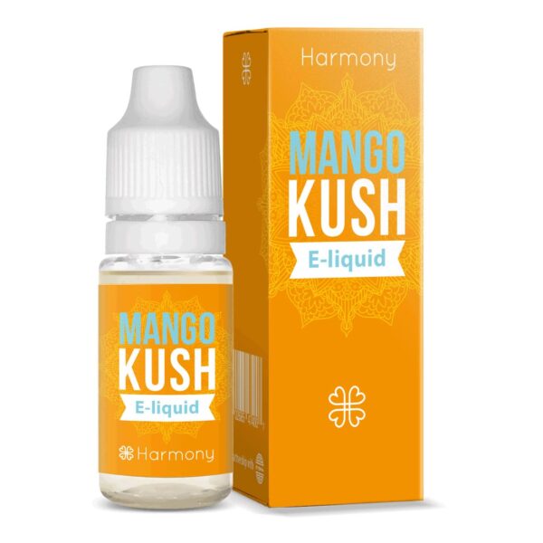 Harmony E-liquid 100mg CBD – Mango Kush (10ml).