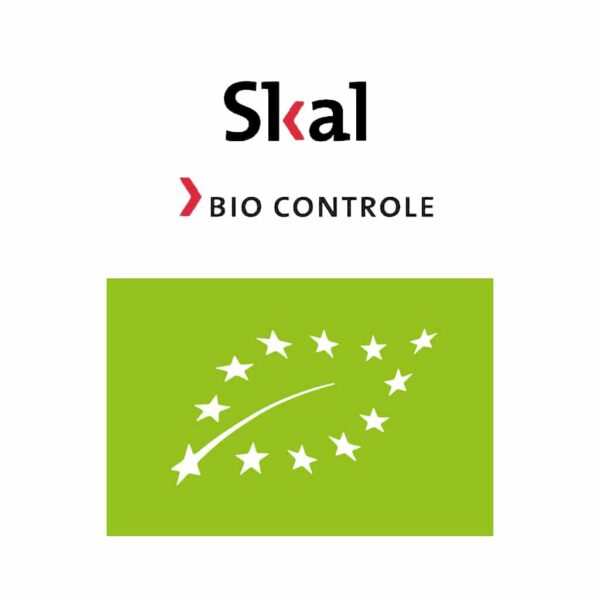 Skal Medihemp CBD Oil RAW 10% (30ml) bio control logo.