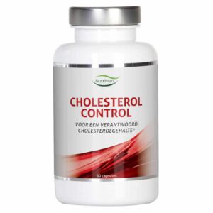 En flaske Nutrivian Cholesterol Control (60 stk).