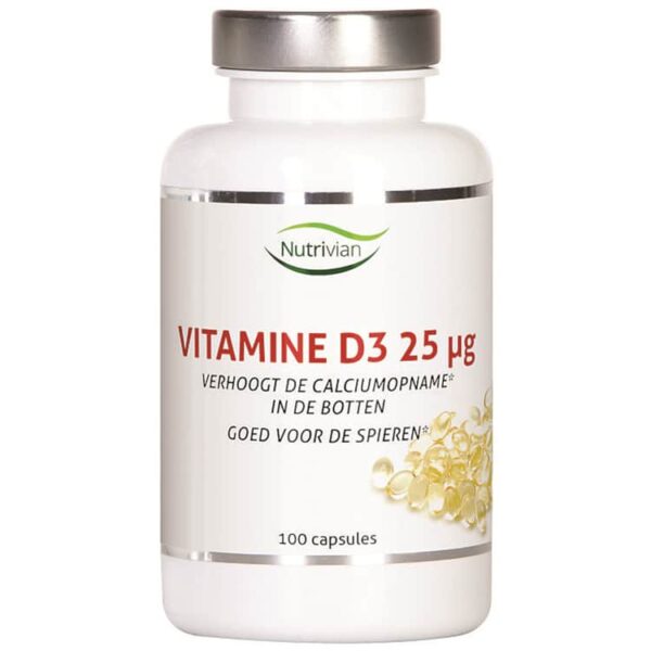 Nutrivian Vitamin D3 (100 pieces) - 25g.